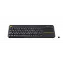 Logitech K400 Plus clavier RF sans fil AZERTY Français Noir