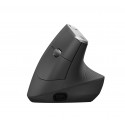 Logitech MX Vertical Advanced Ergonimic souris RF Sans fil + Bluetooth Optique 4000 DPI Droitier