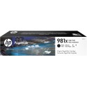 HP encre 981X Noir L0R12A PageWide 556, 586, E55650, E58650