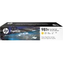 HP encre 981Y Jaune L0R15A PageWide 556, 586, E55650, E58650