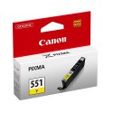 CANON CLI-551Y cartouche encre jaune capacité standard 330 pages pack de 1