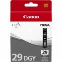 CANON PGI-29 DGY cartouche d'encre gris foncè capacité standard 710 pictures pack de 1