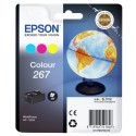 EPSON 267 cartouche d'encre cyan magenta et jaune capacité standard 200 pages 1-pack RF-