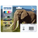 EPSON encre No.24XL Multipack C13T24384011 C13T24384010 55 7ml noir + Couleur