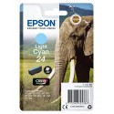 EPSON encre Cyan clair No.24 C13T24254012 5 1ml XP750 XP-850 XP705