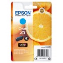 EPSON encre Cyan No.33 C13T33424012 Expression Home XP-530 XP-630 XP-635 XP-830