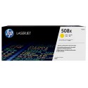 HP 508X Cartouche de toner jaune 9.500 p.