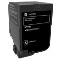 Lexmark Toner Noir 74C20K0 3k CS72x, CX725