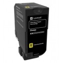 Lexmark Toner Jaune 74C20Y0 3k CS72x, CX725