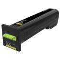 Lexmark CS820 Cartouche de toner jaune 22K