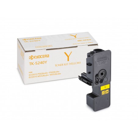 M5526cdw Toner True Image 5x Toner XXL Für /cdw & P5026cdn/cdw – Kompatibel Mit TK-5240 Kyocera Ecosys M5526cdn