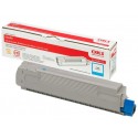 Oki C8600 C8800 cartouche de toner cyan 6.000 p