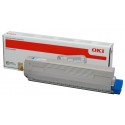 Oki C831 C841 cartouche de toner cyan 10.000 p Cyan toner C831/C841 series 10K