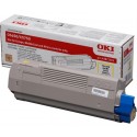 Oki C5650 C5750 cartouche de toner jaune 2.000 p