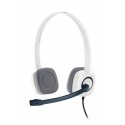 Logitech H150 Casque Arceau Blanc