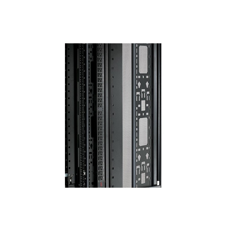 RackMatic - Guide câbles pour serveur rack 19 2U Panneau de gestion de câbles avec 5 anneaux