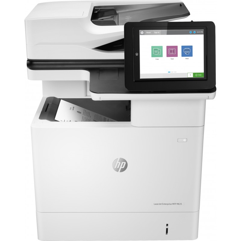 hp laserjet enterprise mfp m635h laser 1200 x 1200 dpi 65 ppm a4 - imprimante  laser multifonction n&b