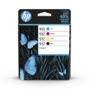 HP 912 CMYK Original Encre Cartouche - pack de 4 cartouches