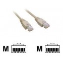 MCL Cable RJ45 Cat5E 0.5 m Grey câble de réseau Gris