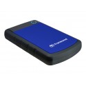 Transcend 1TB StoreJet 25H3 disque dur externe 1000 Go Noir, Bleu