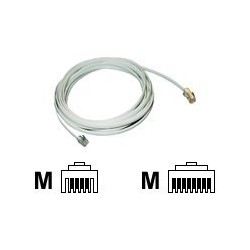 MCL Cordon plat RJ11 6P/4C...