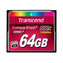 Transcend 64GB 800x CF mémoire flash 64 Go CompactFlash MLC