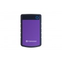 Transcend StoreJet 25H3 disque dur externe 4000 Go Noir, Violet