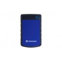 Transcend StoreJet 25H3 disque dur externe 4000 Go Bleu, Marine