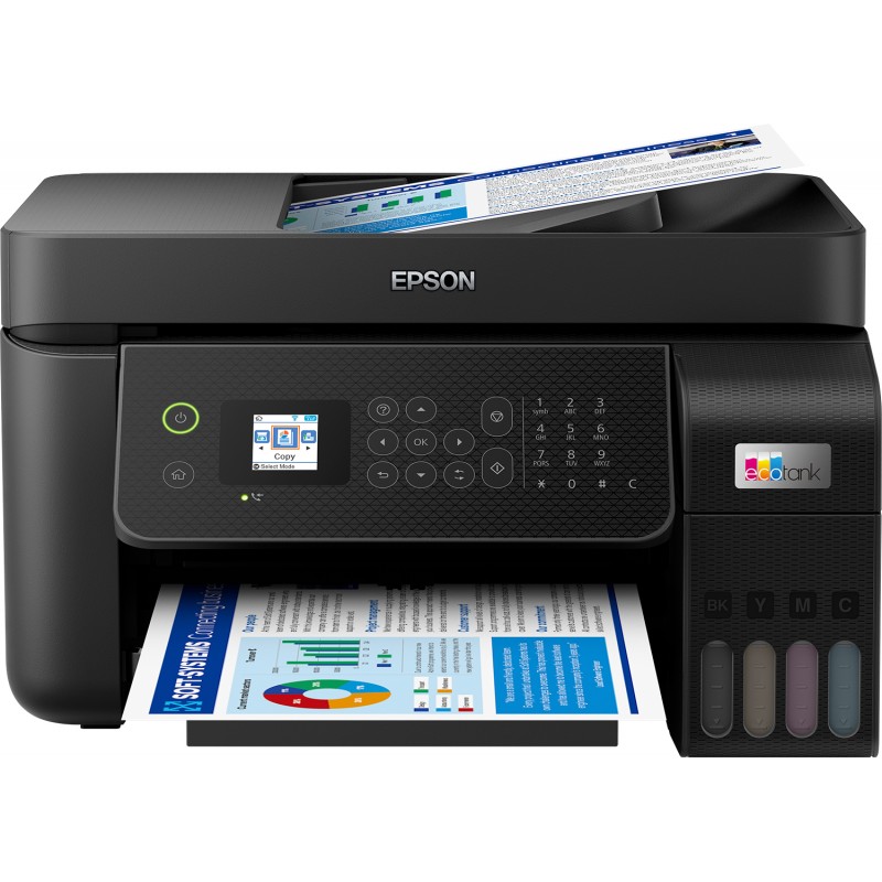 3 Recharges 104 Compatibles pour imprimantes Epson Ecotank - 3 Noir