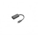 Lenovo 4X90R61022 câble vidéo et adaptateur 0.24 m USB Type-C HDMI Type A (Standard) Noir