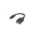 Lenovo LenovoUSB-CtoUSB-AAdapter câble USB 0.14 m 3.2 Gen 1 (3.1 1) C A Noir