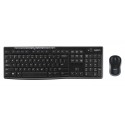 Logitech MK270 clavier RF sans fil AZERTY Français Noir